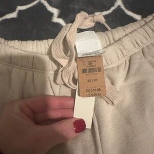 Victoria's Secret Cream Sweatpants